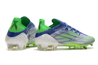 Adidas X Speedflow.1 FG - Blue/Electric Green/Neon Yellow