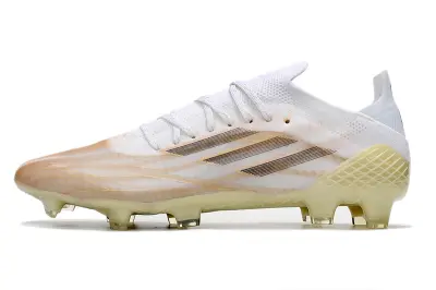 Adidas X Speedflow.1 FG - White/Soft Peach/Crystal White