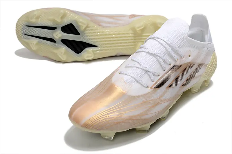 Adidas X Speedflow.1 FG - White/Soft Peach/Crystal White
