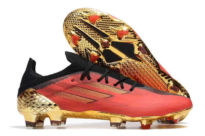 Adidas X Speedflow.1 FG - Red/Crimson Blaze/Gold Shine
