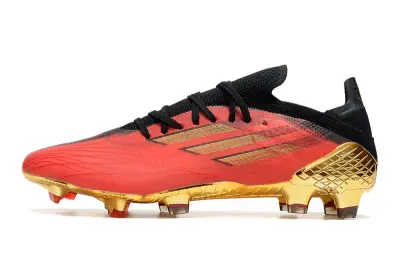 Adidas X Speedflow.1 FG - Red/Crimson Blaze/Gold Shine