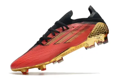 Adidas X Speedflow.1 FG - Red/Crimson Blaze/Gold Shine