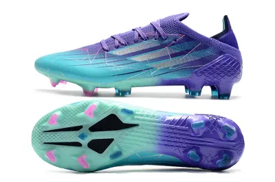 Adidas X Speedflow.1 FG - Aqua/Icy Blue/Purple Haze