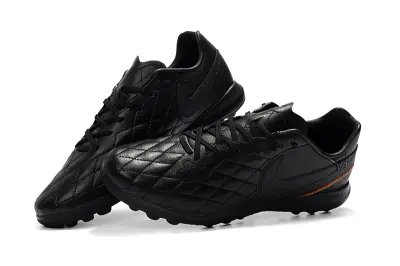 Nike Tiempox Finale 10R TF - Black/Charcoal Shadow/Crimson Highlight