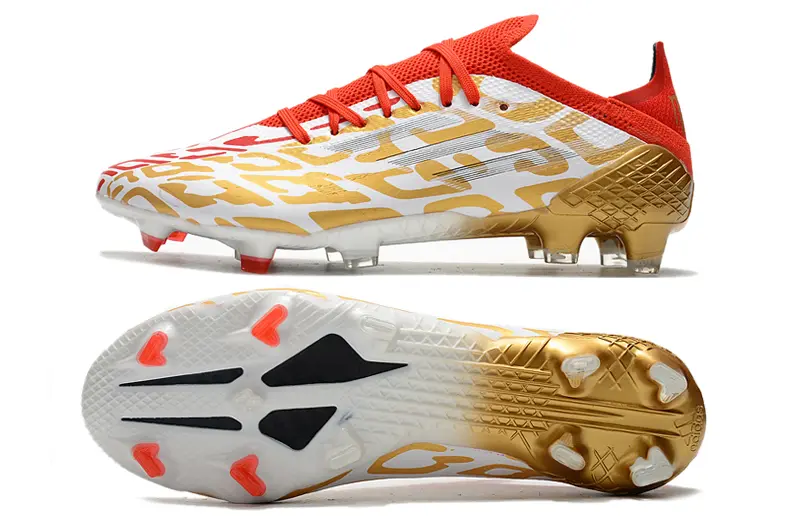 Adidas X Speedflow.1 FG - Red/Golden Blaze/White Surge