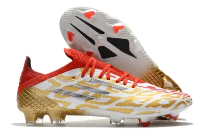 Adidas X Speedflow.1 FG - Red/Golden Blaze/White Surge