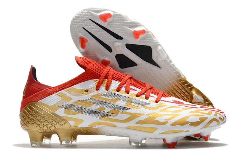Adidas X Speedflow.1 FG - Red/Golden Blaze/White Surge