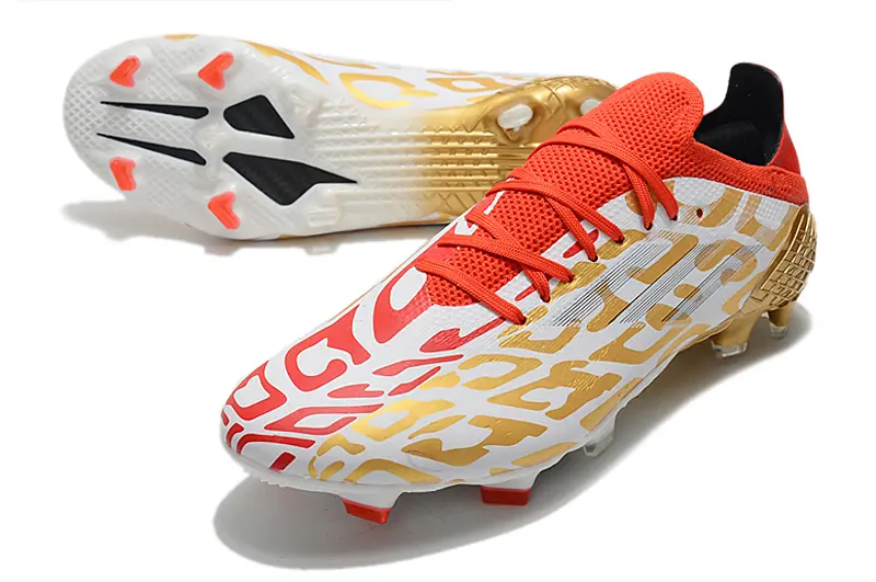 Adidas X Speedflow.1 FG - Red/Golden Blaze/White Surge