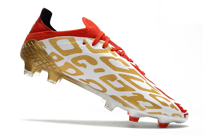 Adidas X Speedflow.1 FG - Red/Golden Blaze/White Surge