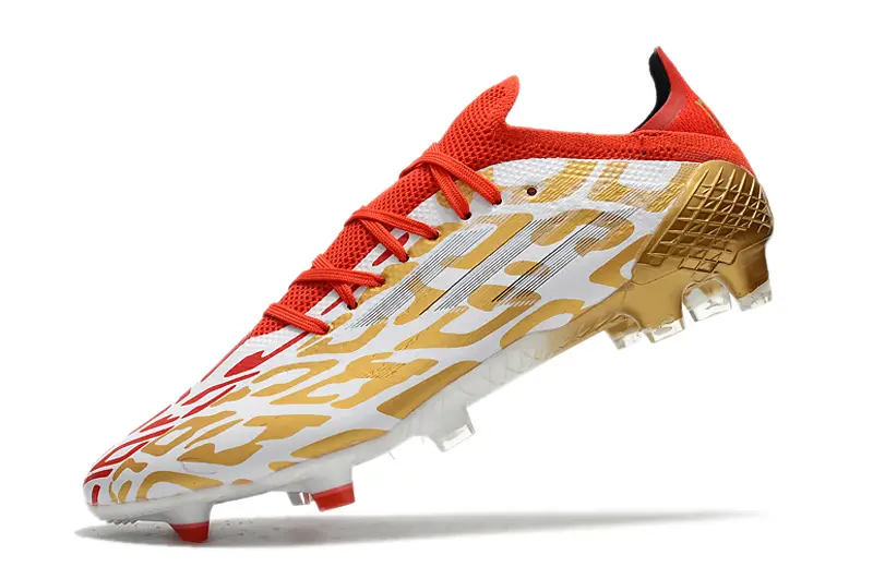 Adidas X Speedflow.1 FG - Red/Golden Blaze/White Surge