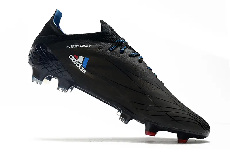 Adidas X Speedflow.1 FG - Black/Electric Blue/Crimson Red
