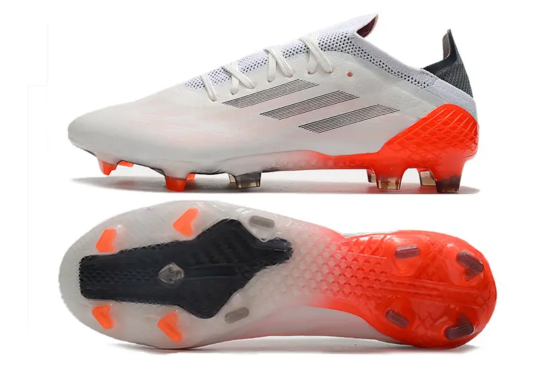 Adidas X Speedflow.1 FG - White/Fiery Orange/Graphite Grey