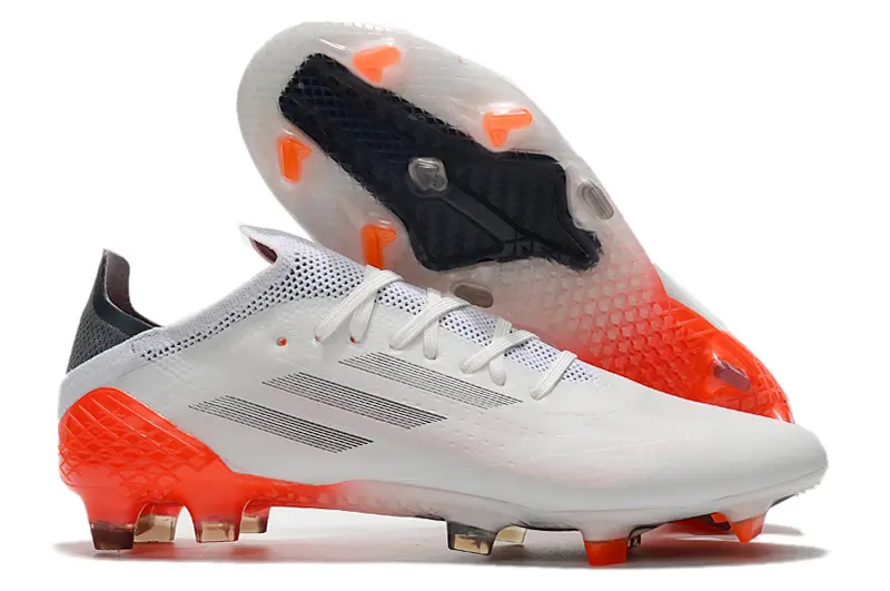 Adidas X Speedflow.1 FG - White/Fiery Orange/Graphite Grey