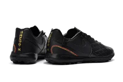 Nike Tiempox Finale 10R TF - Black/Charcoal Shadow/Crimson Highlight