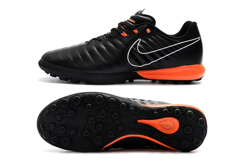 Nike Tiempox Finale TF - Black/Electric Orange/Graphite Gray