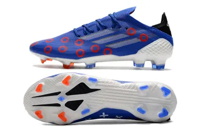 Adidas X Speedflow.1 FG - Blue/Electric Blue/Crimson Red