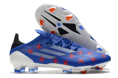 Adidas X Speedflow.1 FG - Blue/Electric Blue/Crimson Red