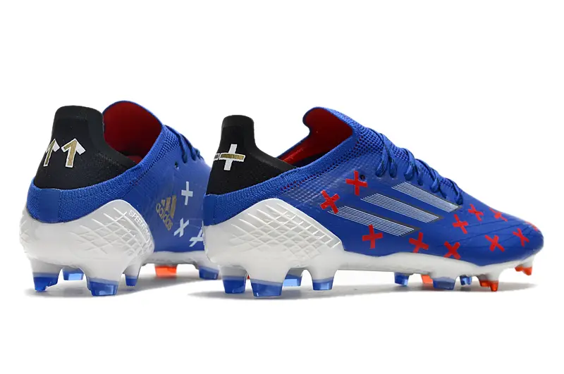Adidas X Speedflow.1 FG - Blue/Electric Blue/Crimson Red