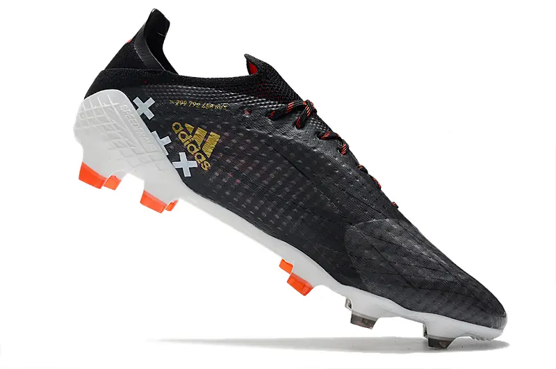 Adidas X Speedflow.1 FG - Black/Fiery Orange/Grey Mist