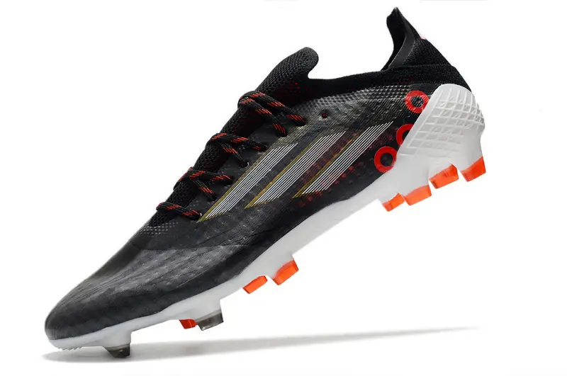 Adidas X Speedflow.1 FG - Black/Fiery Orange/Grey Mist
