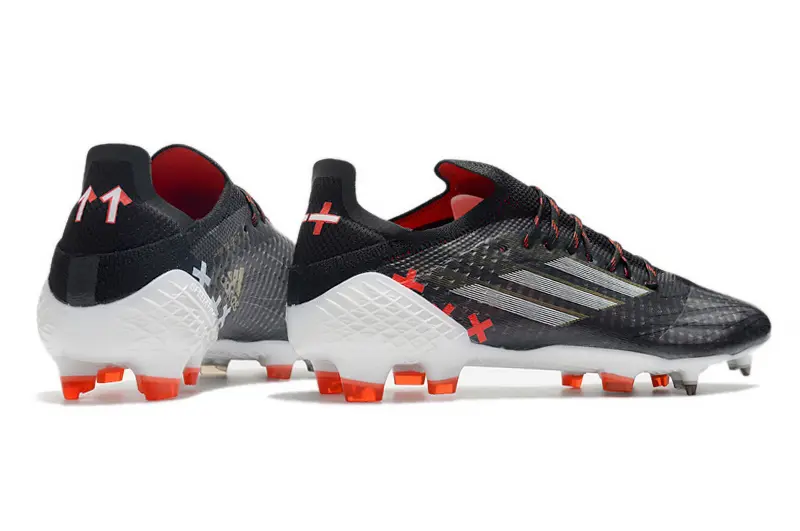 Adidas X Speedflow.1 FG - Black/Fiery Orange/Grey Mist