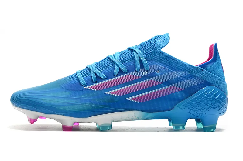 Adidas X Speedflow.1 FG - Blue/Electric Blue/Neon Pink
