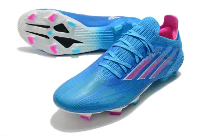 Adidas X Speedflow.1 FG - Blue/Electric Blue/Neon Pink