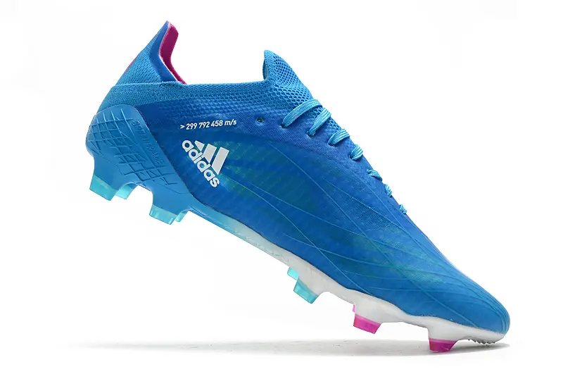 Adidas X Speedflow.1 FG - Blue/Electric Blue/Neon Pink