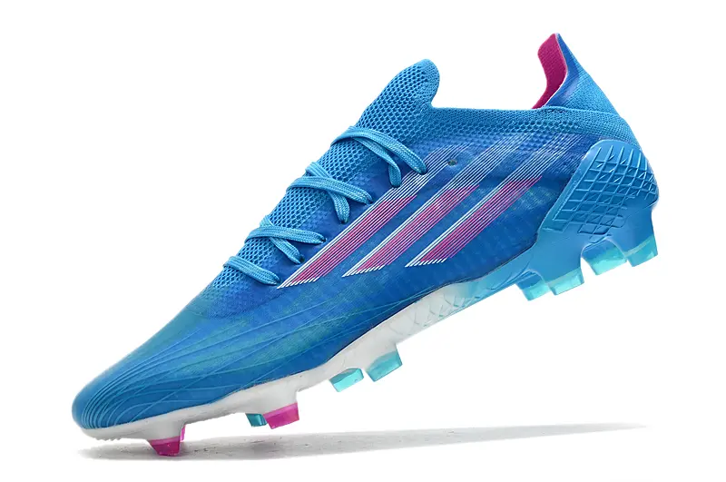 Adidas X Speedflow.1 FG - Blue/Electric Blue/Neon Pink