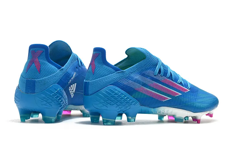 Adidas X Speedflow.1 FG - Blue/Electric Blue/Neon Pink