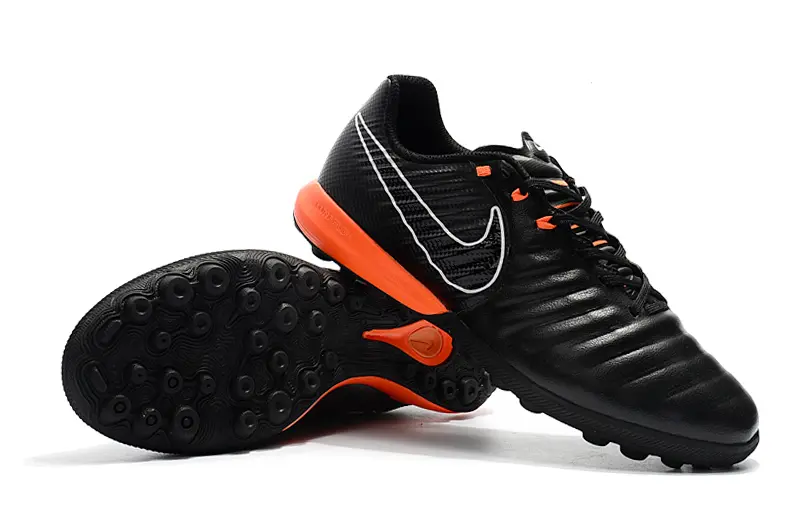 Nike Tiempox Finale TF - Black/Electric Orange/Graphite Gray