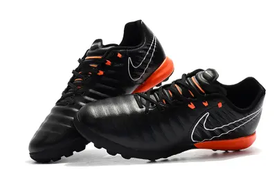 Nike Tiempox Finale TF - Black/Electric Orange/Graphite Gray