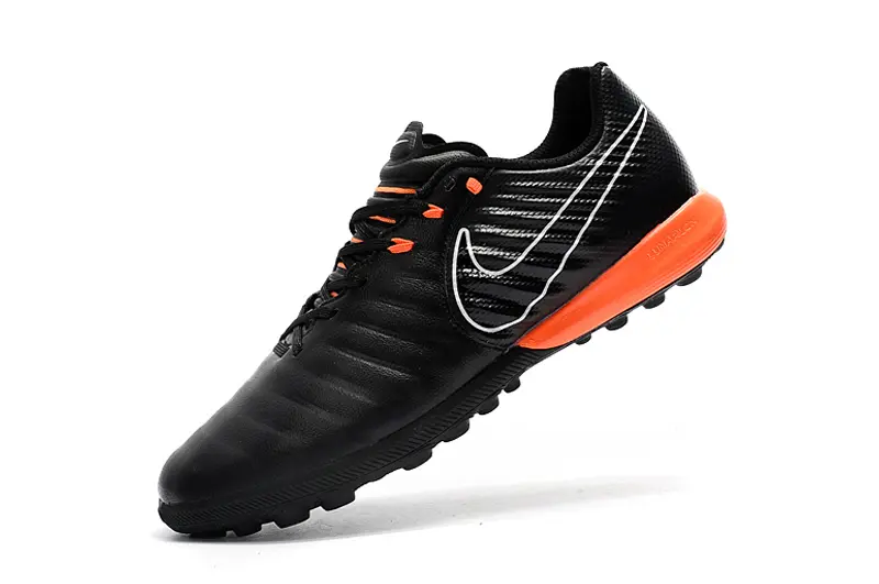 Nike Tiempox Finale TF - Black/Electric Orange/Graphite Gray