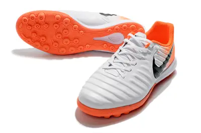Nike Tiempox Finale TF - White/Vibrant Orange/Black