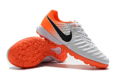 Nike Tiempox Finale TF - White/Vibrant Orange/Black