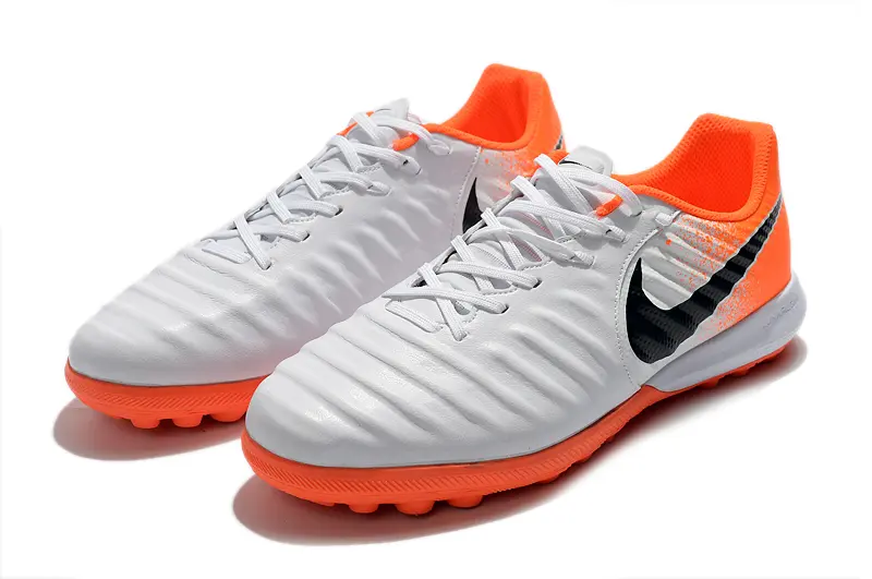 Nike Tiempox Finale TF - White/Vibrant Orange/Black