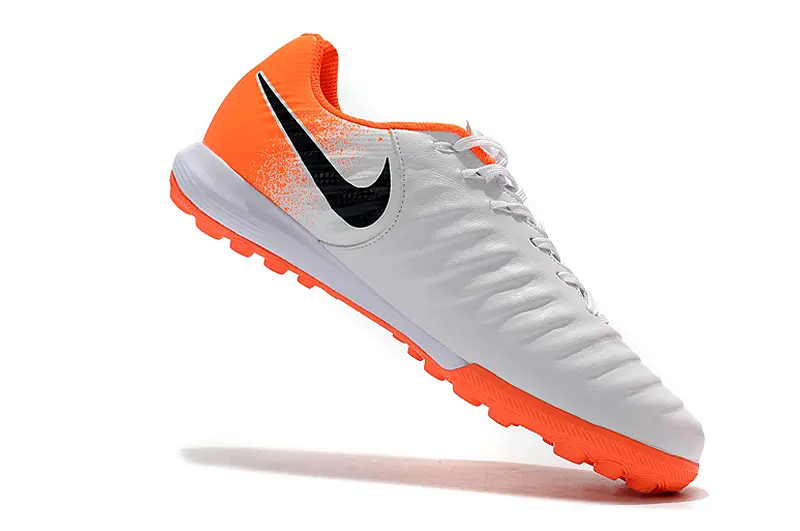 Nike Tiempox Finale TF - White/Vibrant Orange/Black