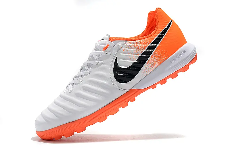Nike Tiempox Finale TF - White/Vibrant Orange/Black