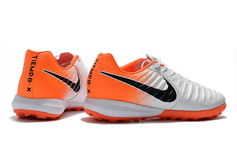 Nike Tiempox Finale TF - White/Vibrant Orange/Black