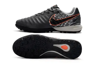 Nike Tiempox Finale TF - Black/Charcoal Gray/Fiery Orange
