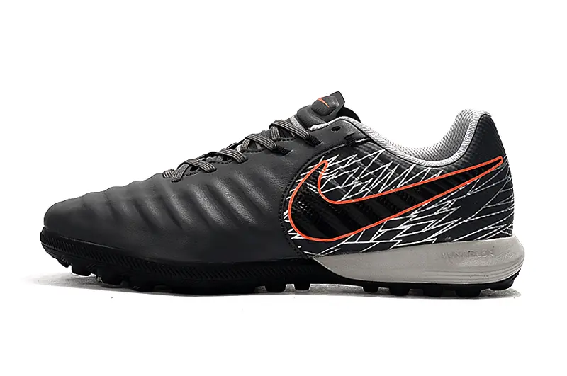 Nike Tiempox Finale TF - Black/Charcoal Gray/Fiery Orange