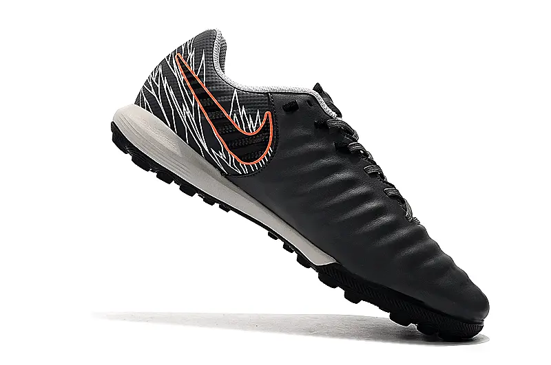 Nike Tiempox Finale TF - Black/Charcoal Gray/Fiery Orange