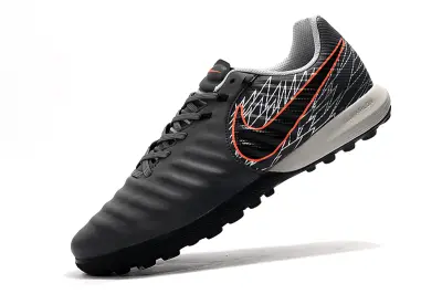 Nike Tiempox Finale TF - Black/Charcoal Gray/Fiery Orange
