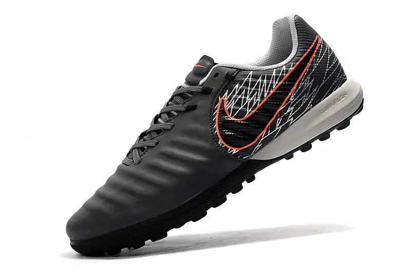 Nike Tiempox Finale TF - Black/Charcoal Gray/Fiery Orange