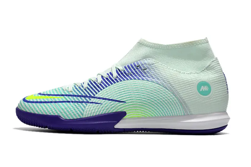 Nike Mercurial Superfly 8 Academy IC - Aqua/Electric Green/Violet