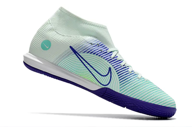 Nike Mercurial Superfly 8 Academy IC - Aqua/Electric Green/Violet
