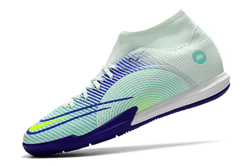 Nike Mercurial Superfly 8 Academy IC - Aqua/Electric Green/Violet