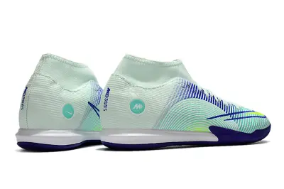 Nike Mercurial Superfly 8 Academy IC - Aqua/Electric Green/Violet