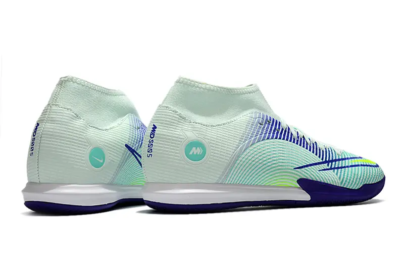 Nike Mercurial Superfly 8 Academy IC - Aqua/Electric Green/Violet