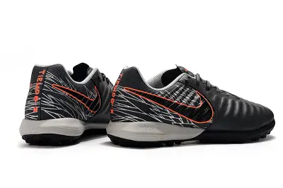 Nike Tiempox Finale TF - Black/Charcoal Gray/Fiery Orange